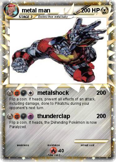 Pokemon metal man