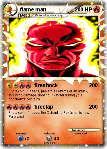 Pokemon flame man