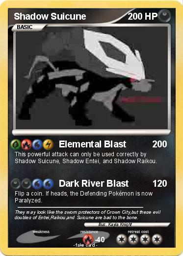 Pokemon Shadow Suicune