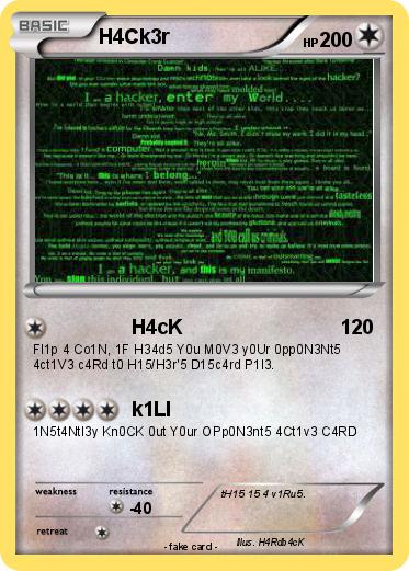 Pokemon H4Ck3r