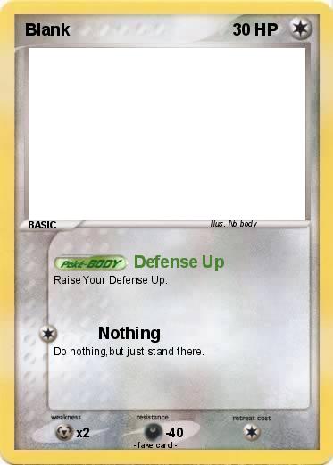 Pokemon Blank