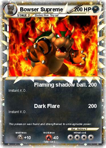 Pokemon Bowser Supreme