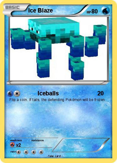 Pokemon Ice Blaze
