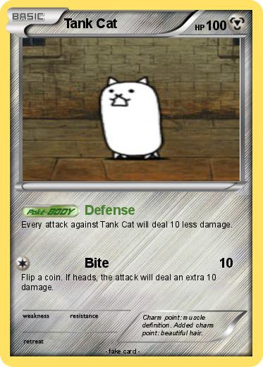 Pokemon Tank Cat