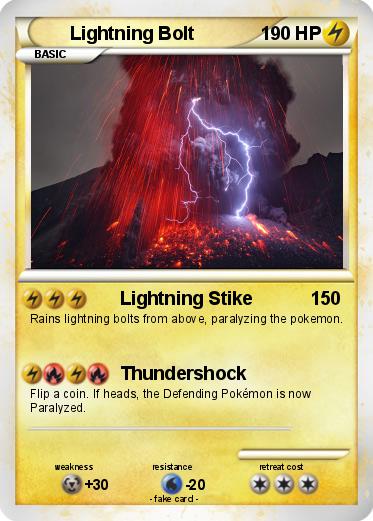 Pokemon Lightning Bolt