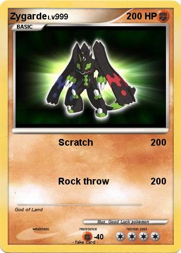 Pokemon Zygarde