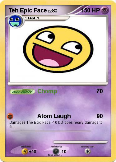 Pokemon Teh Epic Face