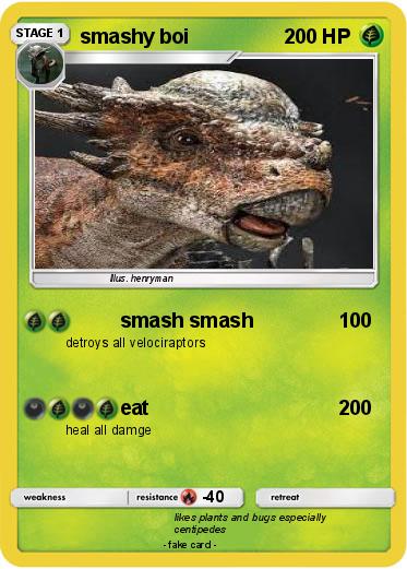 Pokemon smashy boi