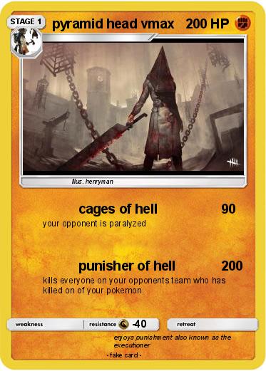 Pokemon pyramid head vmax
