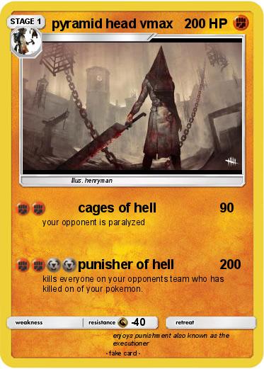 Pokemon pyramid head vmax