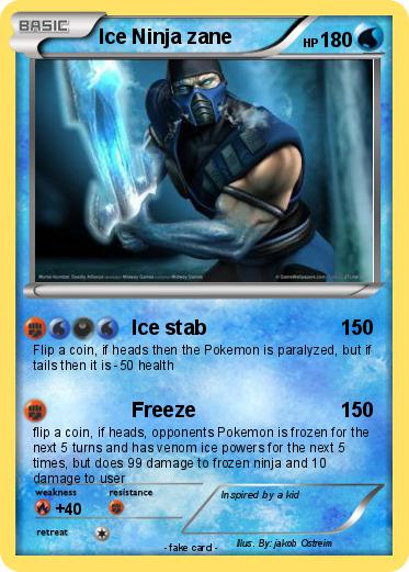 Pokemon Ice Ninja zane