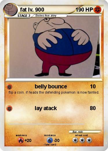 Pokemon fat lv. 900