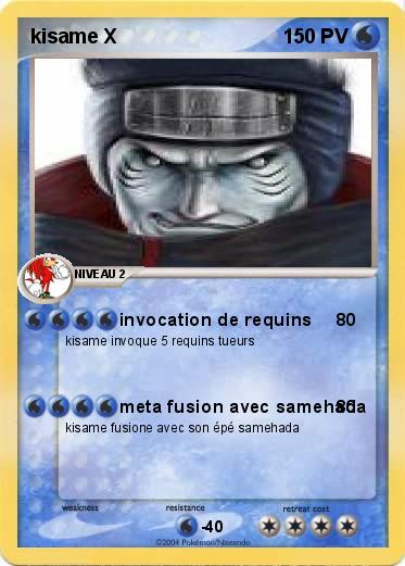 Pokemon kisame X