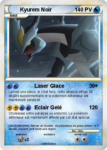 Pokemon Kyurem Noir