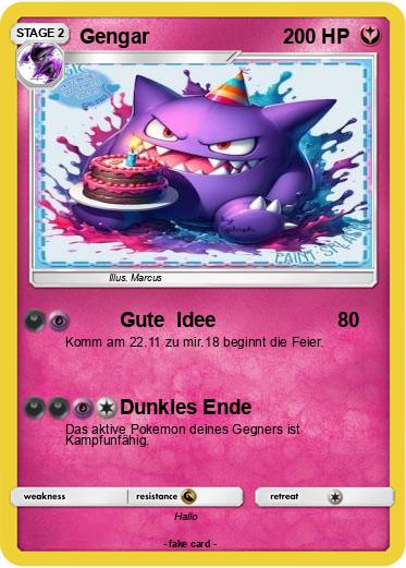 Pokemon Gengar