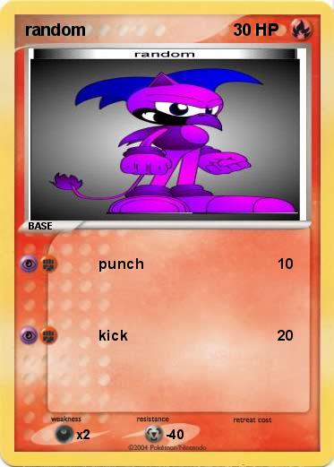 Pokemon random