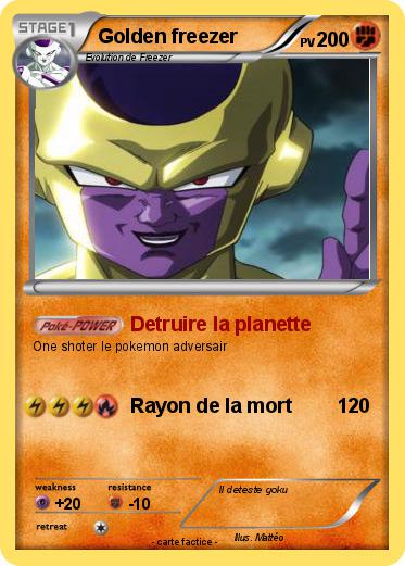 Pokemon Golden freezer