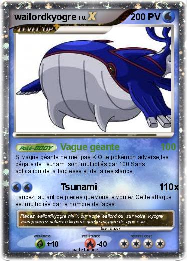 Pokemon wailordkyogre