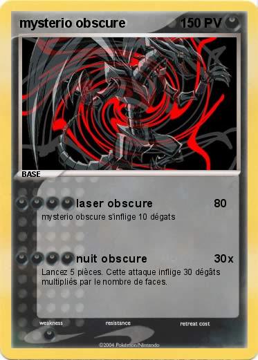 Pokemon mysterio obscure