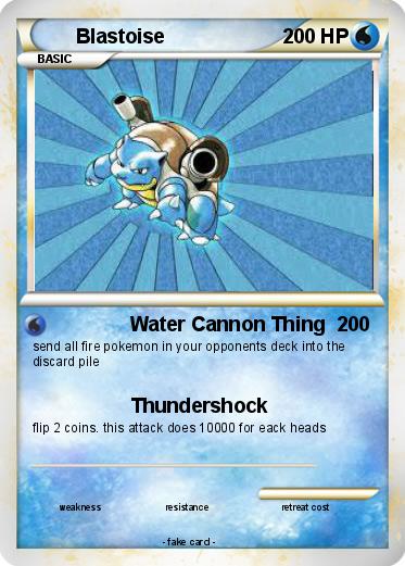 Pokemon Blastoise