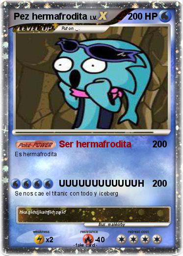 Pokemon Pez hermafrodita