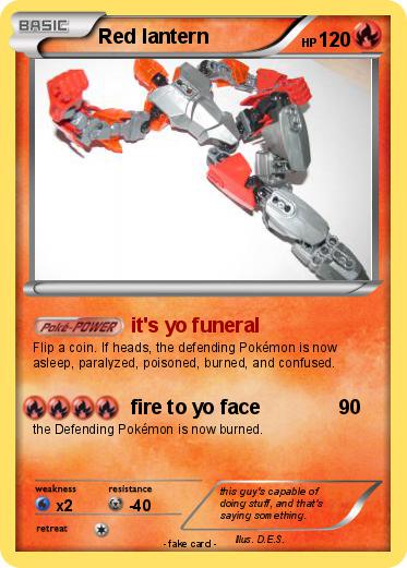 Pokemon Red lantern