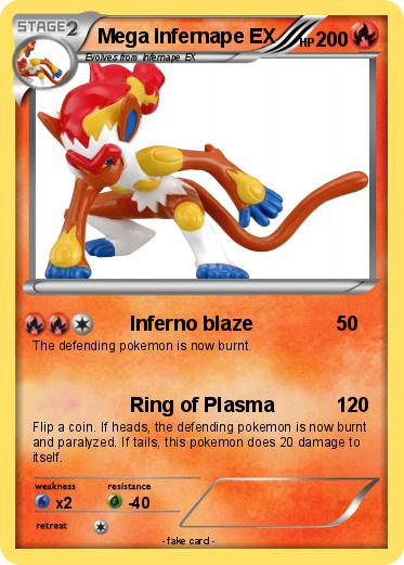 Pokemon Mega Infernape EX