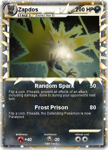 Pokemon Zapdos