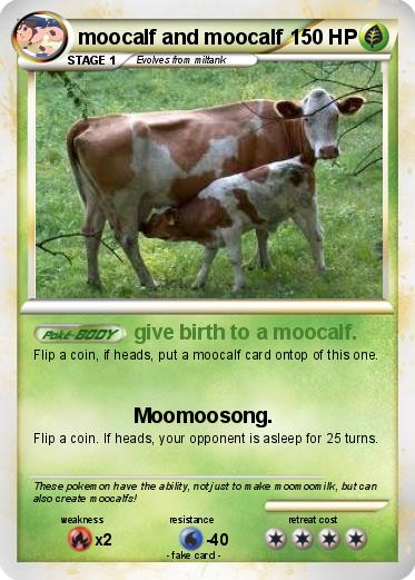Pokemon moocalf and moocalf