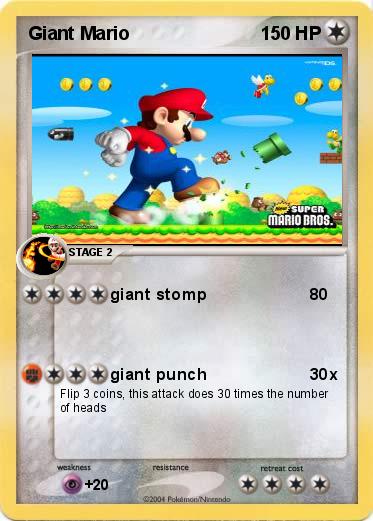 Pokemon Giant Mario