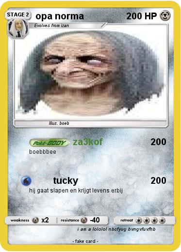Pokemon opa norma
