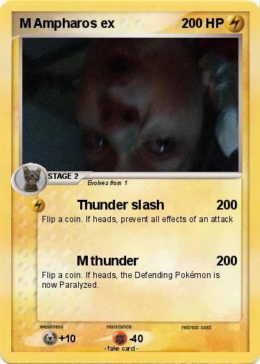 Pokemon M Ampharos ex