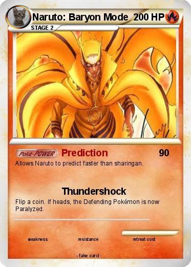 Pokemon Naruto: Baryon Mode