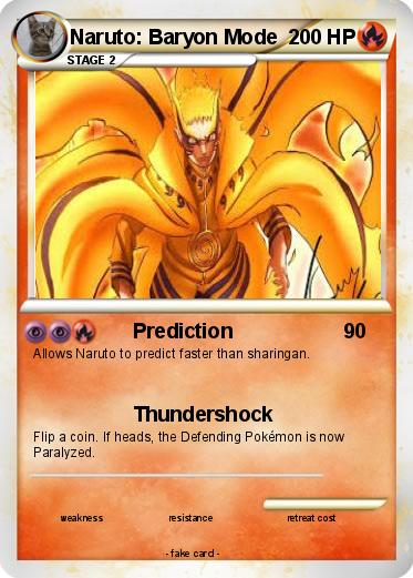 Pokemon Naruto: Baryon Mode