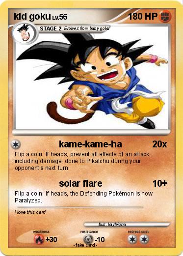 Pokemon kid goku