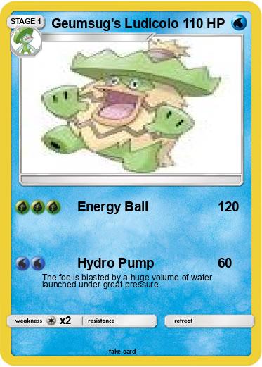 Pokemon Geumsug's Ludicolo
