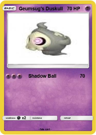 Pokemon Geumsug's Duskull