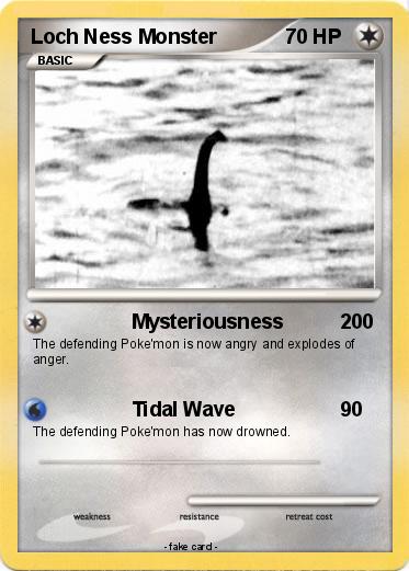 Pokemon Loch Ness Monster