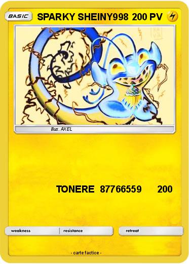 Pokemon SPARKY SHEINY998