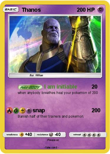 Pokemon Thanos