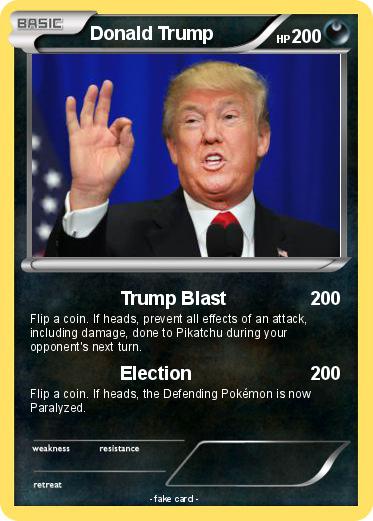 Pokemon Donald Trump