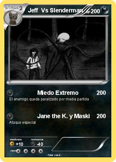 Pokemon Jeff  Vs Slenderman