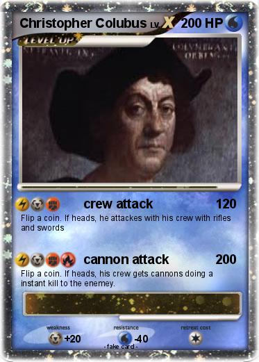 Pokemon Christopher Colubus