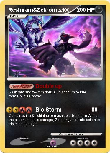 Pokemon Reshiram&Zekrom