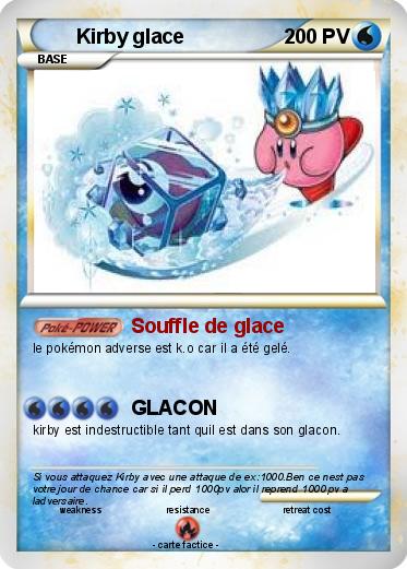 Pokemon Kirby glace