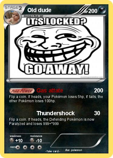 Pokemon Old dude