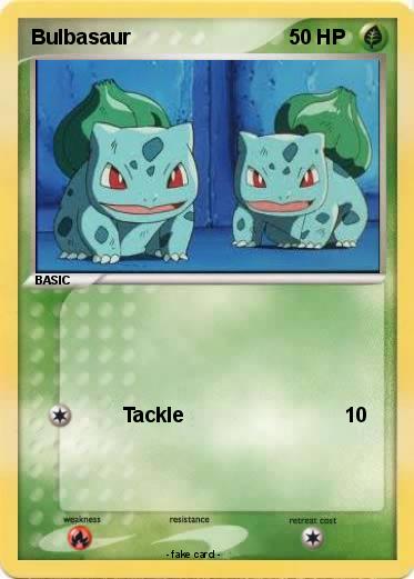 Pokemon Bulbasaur