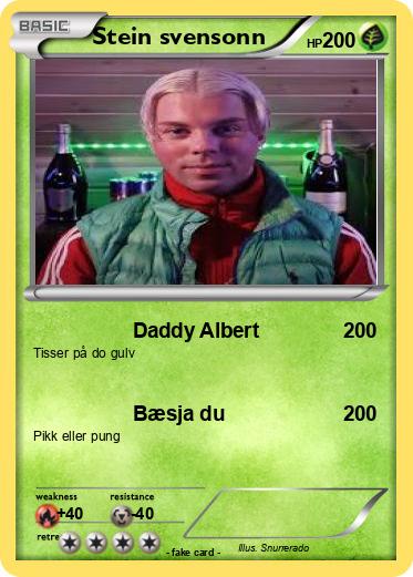 Pokemon Stein svensonn