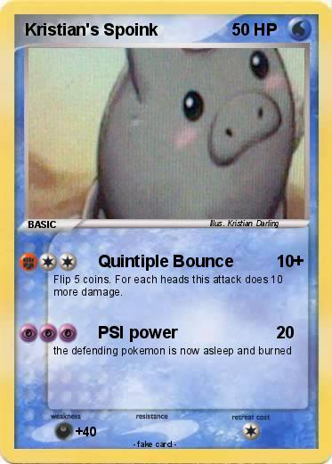 Pokemon Kristian's Spoink