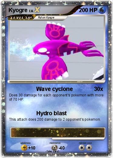 Pokemon Kyogre
